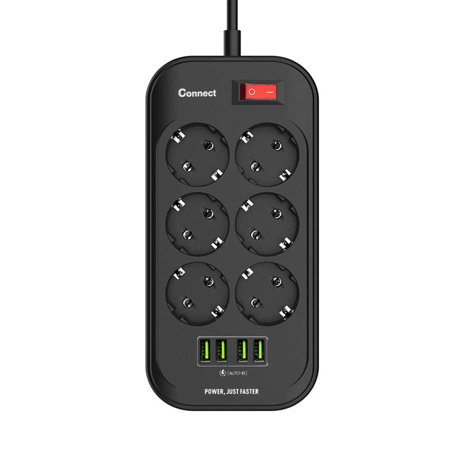چند راهی برق کانکت مدل SE6403