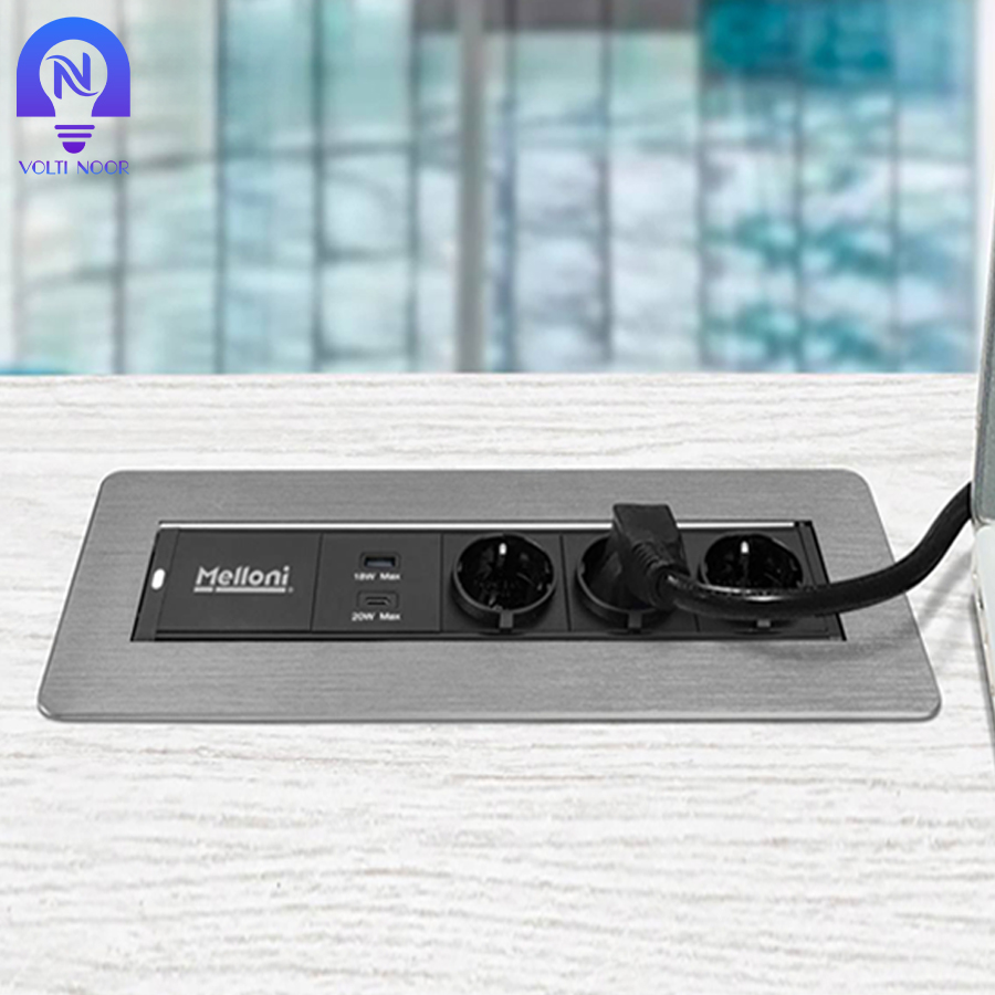 پریز برقی تاچ ملونی مدل 10064 - تصویر 9