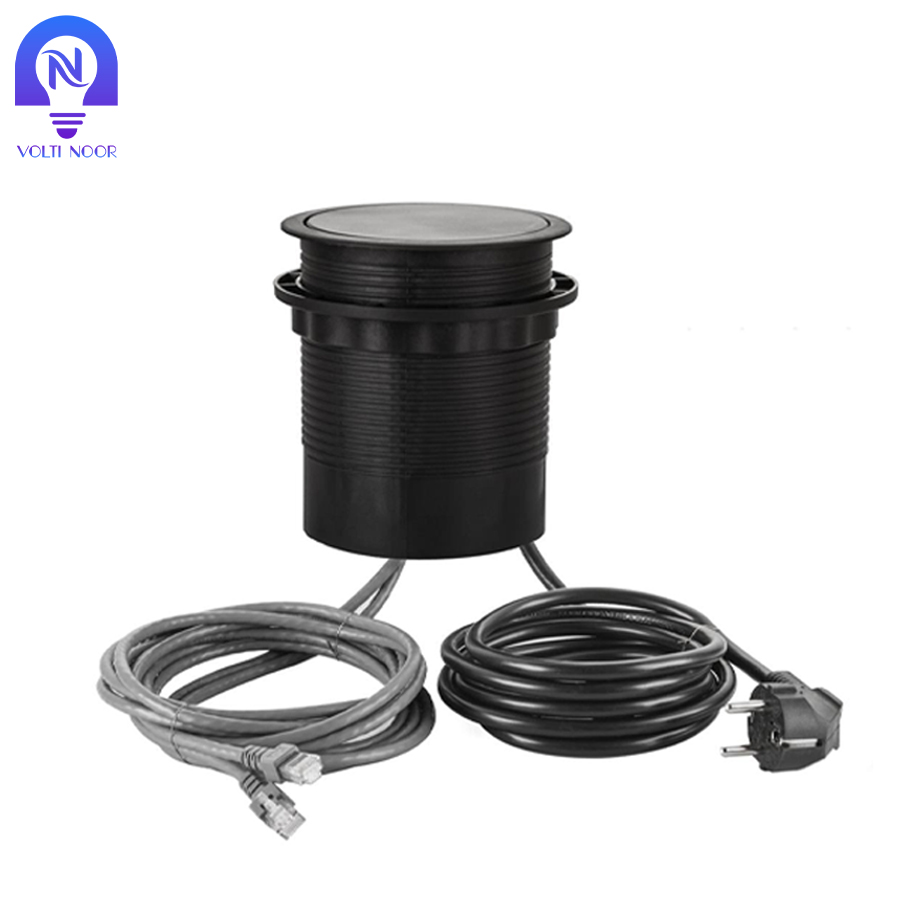 پریز توکار اسانسوری تاچ ملونی مدل 10026 - تصویر 2