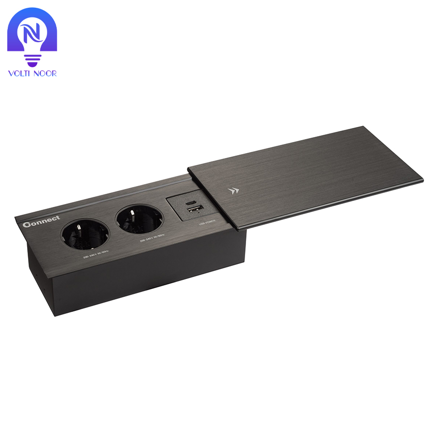 پریز توکار کابینتی کانکت مدل M204 - تصویر 3
