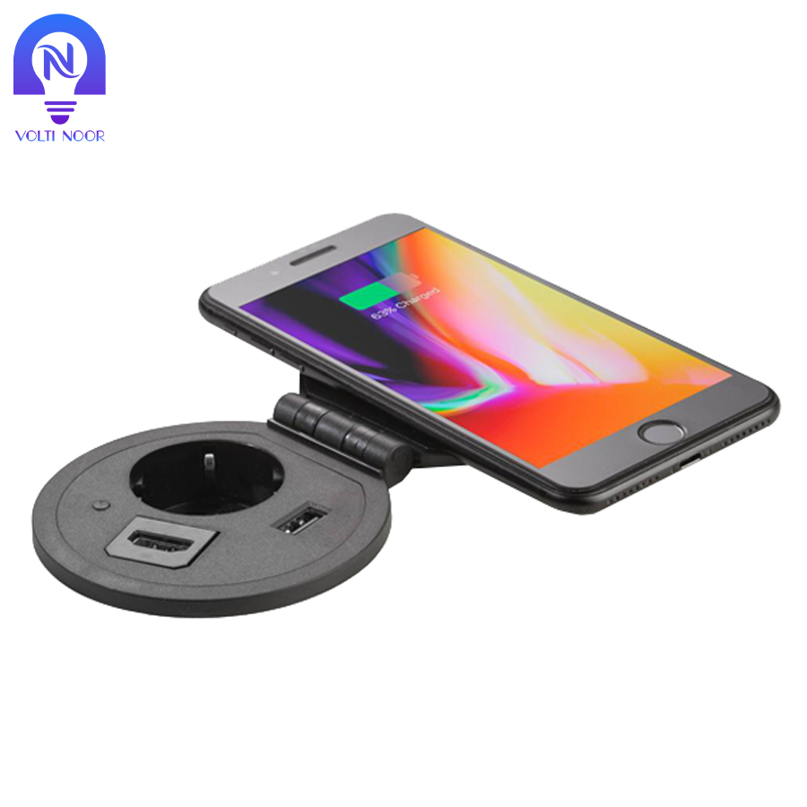 پریز توکار گرد اسمارت ملونی مدل 10032 - تصویر 2