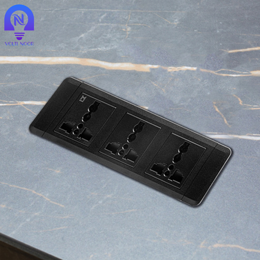 پریز توکار ملونی مدل 10152 - تصویر 3