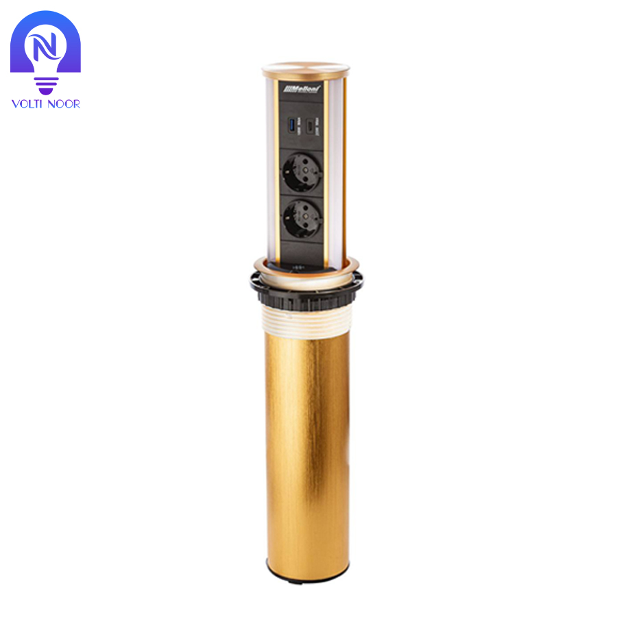 پریز توکار آسانسوری ملونی مدل 10066 - تصویر 4