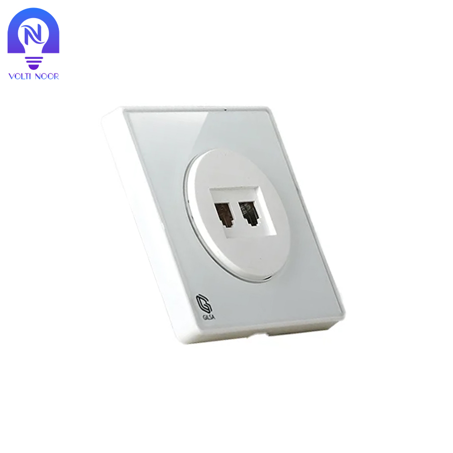 پریز تلفن دو سوکت گیلسا - تصویر 10