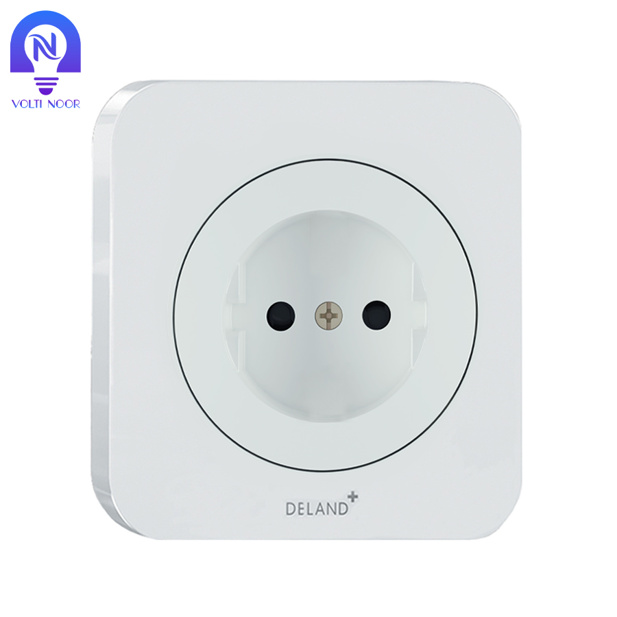 کلید پریز دلند مدل آدا سفید دلندپلاس - تصویر 14