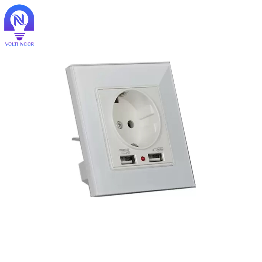 پریز برق USB دار گیلسا - تصویر 5