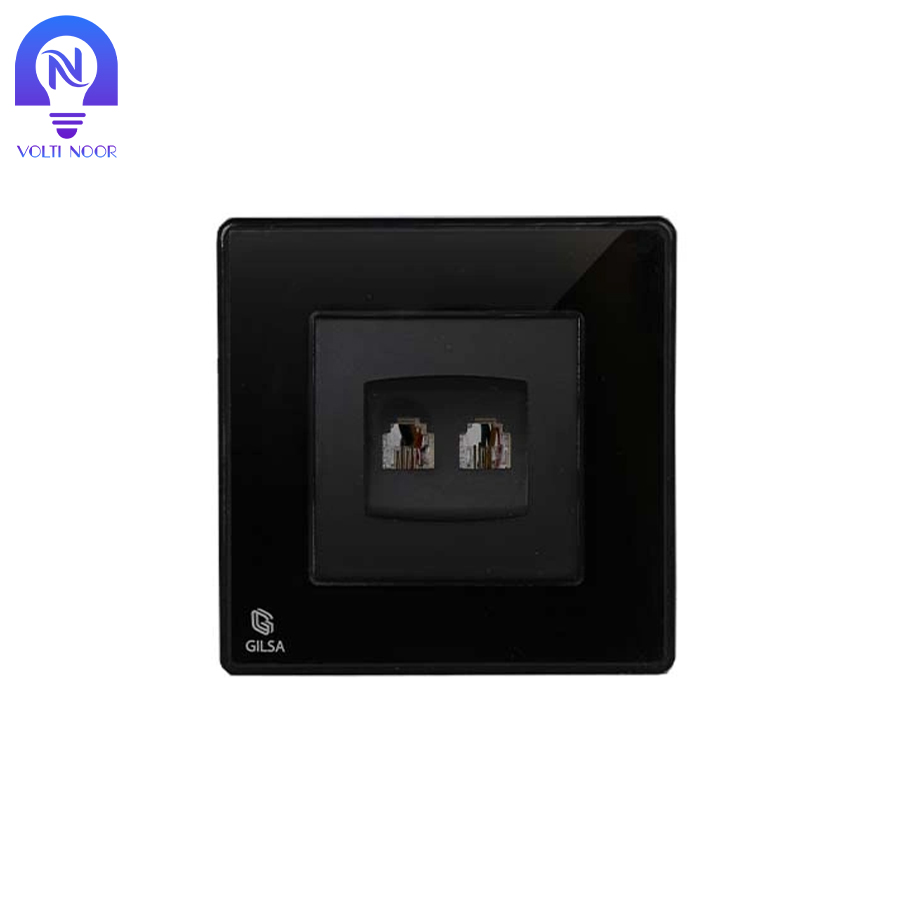 پریز تلفن دو سوکت گیلسا - تصویر 5
