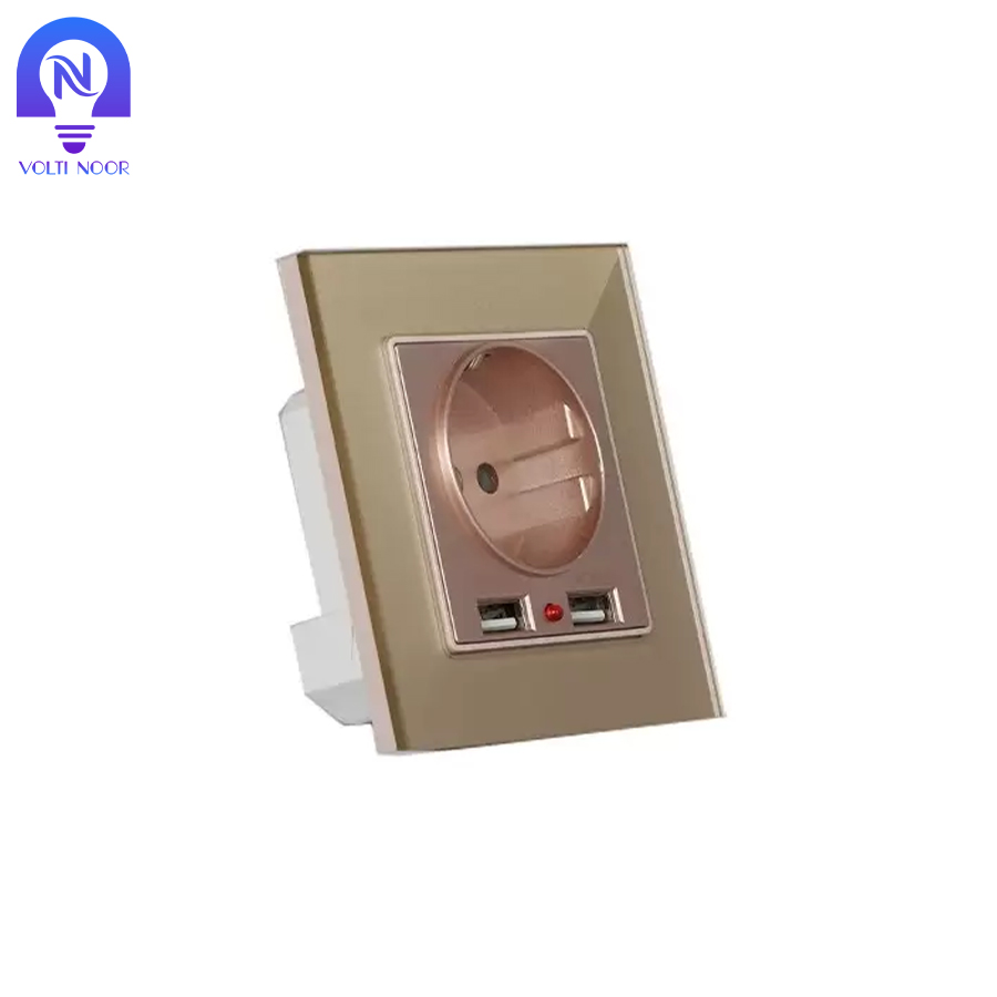 پریز برق USB دار گیلسا - تصویر 7