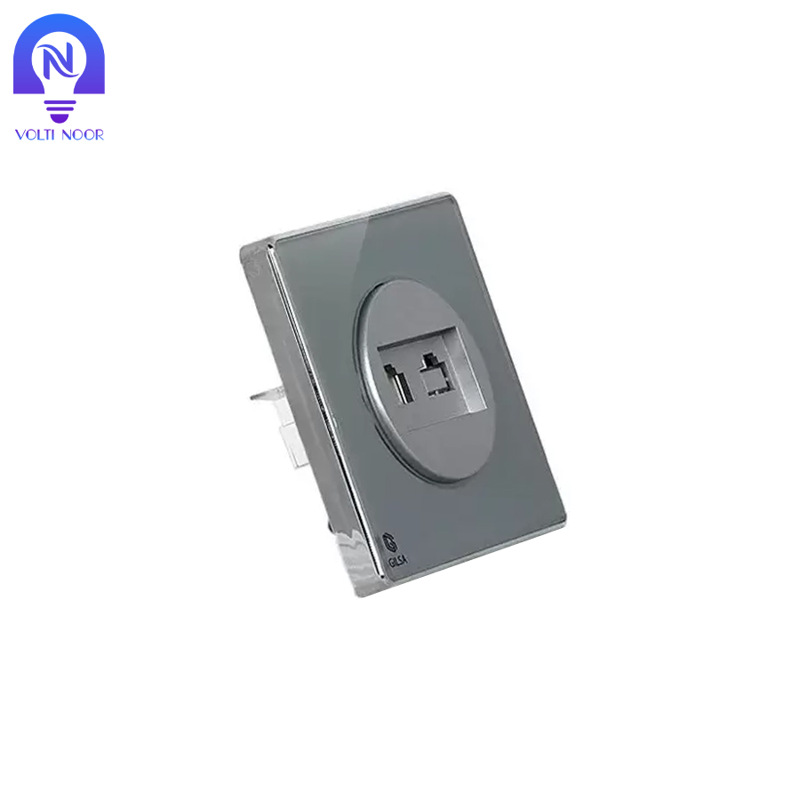 پریز شبکه دو سوکت گیلسا Cat6 - تصویر 8