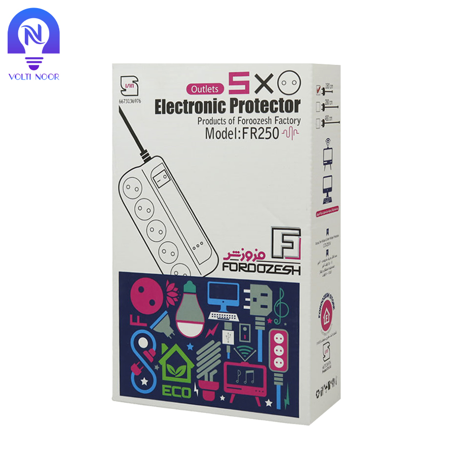 محافظ 5 خانه صوتی تصویری فروزش FR250 - تصویر 5
