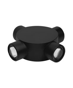 دکوراتیو گرد لوله کوتاه لنز محدب چهار طرفه (RL204-4)