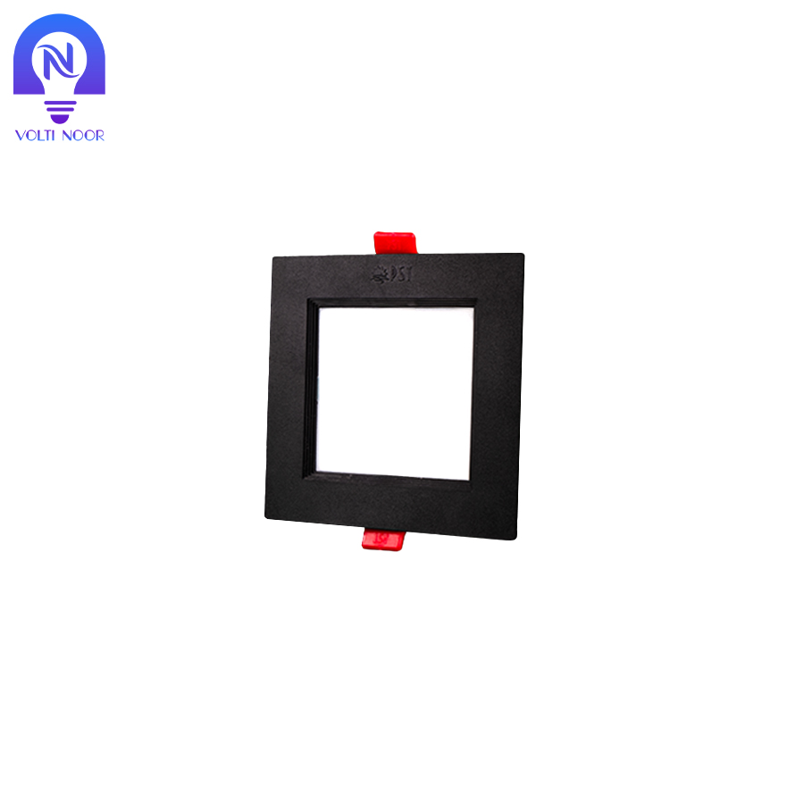 پنل هالوژن 7 وات SMD مربعی مشکی پارس شعاع توس مدل سولاریس - تصویر 2