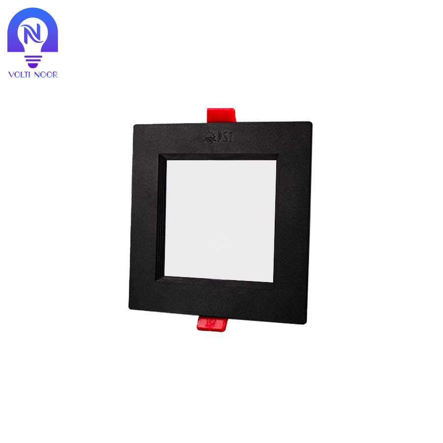 پنل هالوژن 9 وات SMD مربعی مشکی پارس شعاع توس مدل سولاریس - تصویر 2
