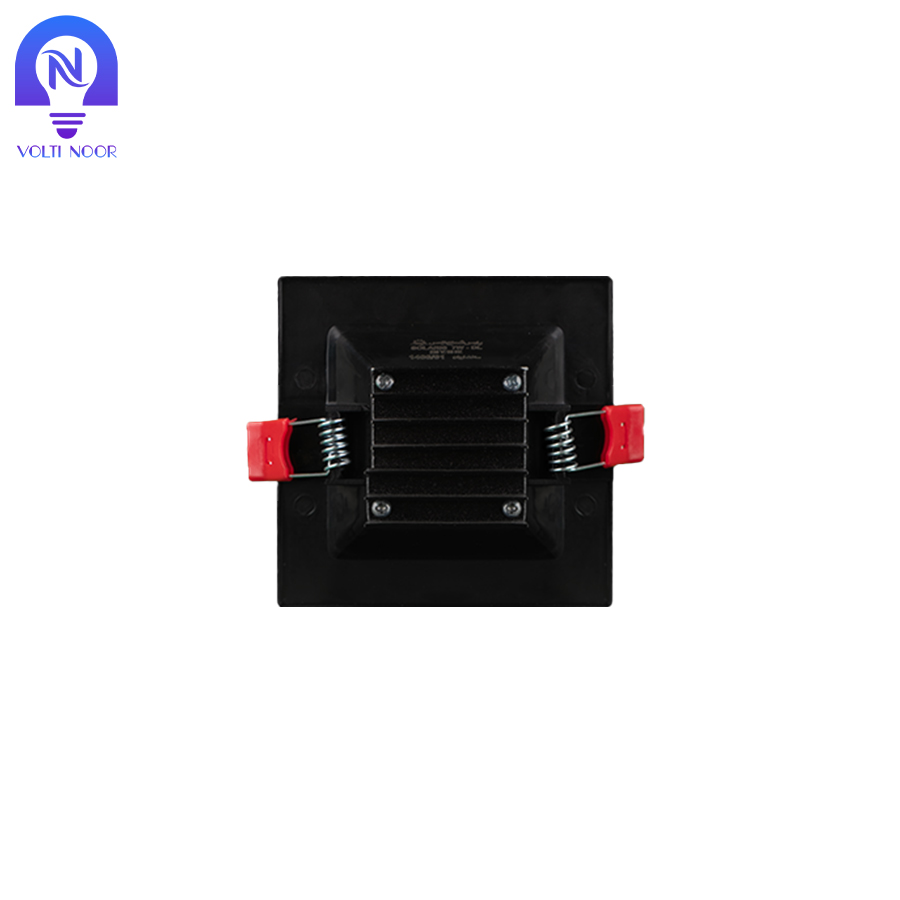 پنل هالوژن 7 وات SMD مربعی مشکی پارس شعاع توس مدل سولاریس - تصویر 3
