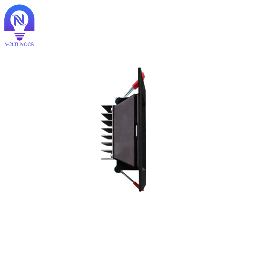 پنل هالوژن 7 وات SMD مربعی مشکی پارس شعاع توس مدل سولاریس - تصویر 4